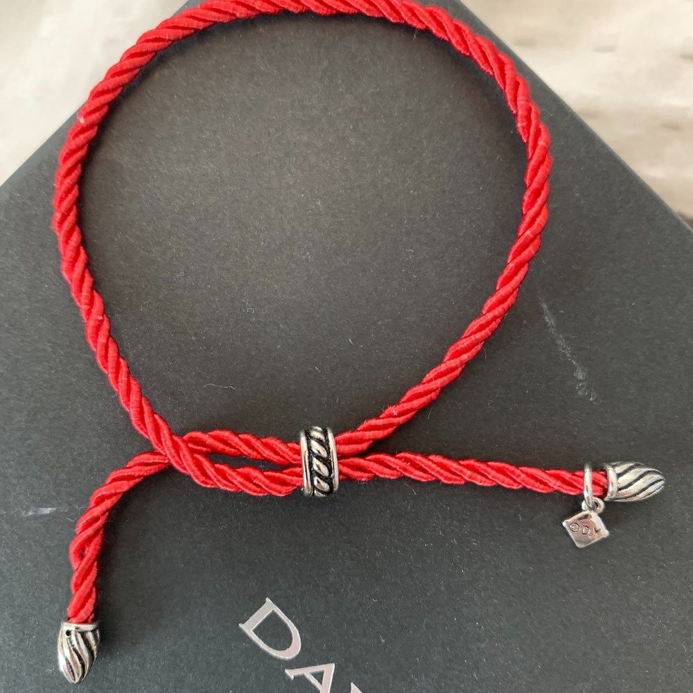 David Yurman silk cord bracelet
